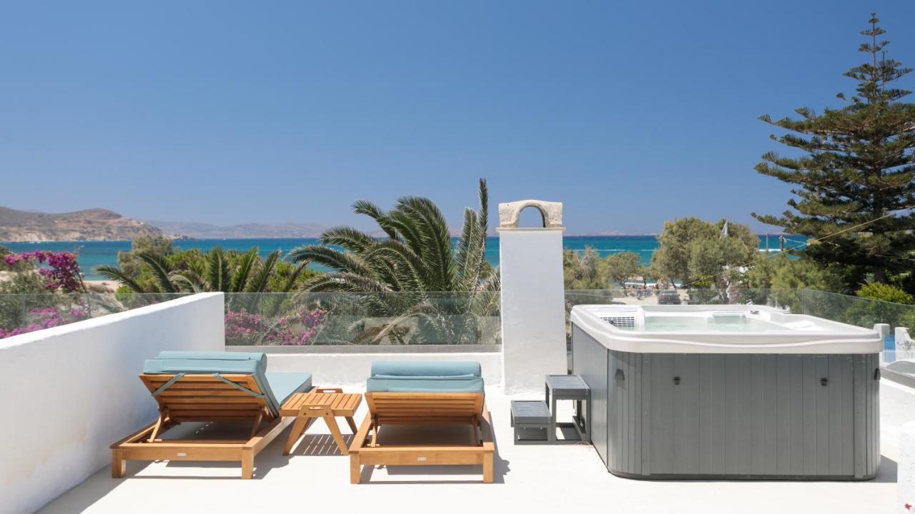Alkyoni Beach Hotel Naxos City Экстерьер фото