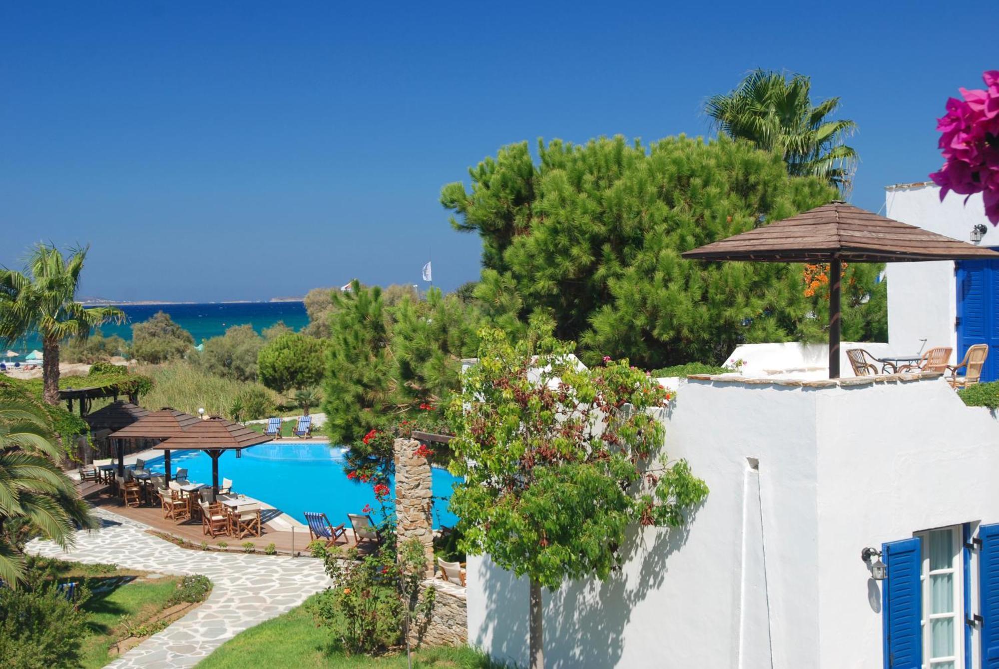 Alkyoni Beach Hotel Naxos City Экстерьер фото